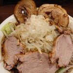 魁 肉盛りつけ麺 六代目 けいすけ - 