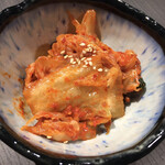 塩ホルモン 周吾 - キムチは自家製ではないけど
      取寄せしてるとか？
      美味しいキムチです♡