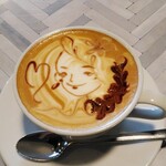 87cafe - ラテアート(カプチーノ)　