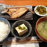 Shunsai Kadokaze - 干物定食～あじが美味しかった！