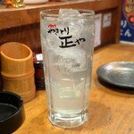 やきとり 正や - チューハイレモン