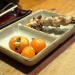 やきとり 正や - 玉ひも