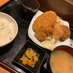 Uotami - ミックスフライ定食７００円