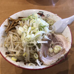こってりらーめん なりたけ - ギタギタのもやし醤油