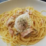 洋麺亭 スパジオディルッソ - 濃厚カルボナーラ(Sサイズ)