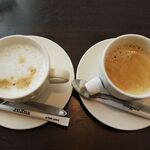 洋麺亭 スパジオディルッソ - ホットカプチーノ・ホットコーヒー