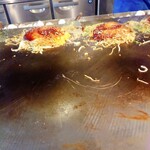 Okonomiyaki Teppan Yaki Kuraya - 完成直前