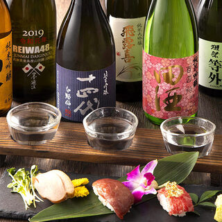 [Special Japanese Sake] Premium Japanese sake such as Juyondai is available!