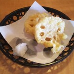 久兵衛屋 - れんこんの天ぷら