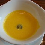 ハルヤマシタ 東京本店 - かぼちゃスープ