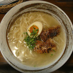 麺屋玉ぐすく - 香味かつおそば￥800＠2012年4月