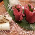 亀喜寿司 - 一人鍋 (鮪中トロ紫蘇巻きシャブシャブ)