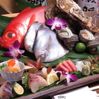店主目利きの新鮮食材