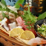 居酒屋ふらっと - お造り盛り合わせ