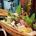 居酒屋ふらっと - お造り盛り合わせ