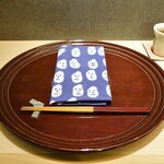 GENSUI - 折敷とセッティング