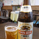 朱里苑 - ビール（中瓶）キリン一番搾り