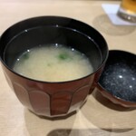 すし処 広川 - 味噌汁