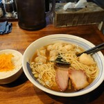 麺屋 悠 - サービスライスと