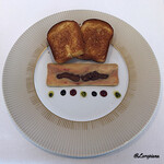 オテル・ド・ヨシノ - ﾌｫｱｸﾞﾗと無花果のﾌﾟﾚｯｾ