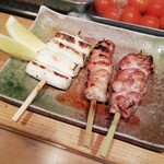 鳥与志 - いかだ・ぼんじり・せせり