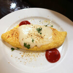 旬采 - スモークチーズのオムレツ