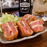 ねぎま 三ぞう - 男のハムカツ@490円