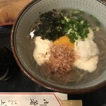 上田そば店 - 山かけそば  800円