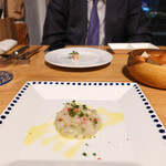 AU GAMIN DE TOKIO table - ボタン海老のタルターラ