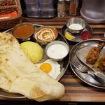 インド定食 ターリー屋 - 全体図。