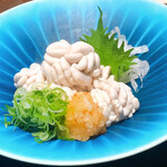 お酒と和彩 いづる - 好物白子ポンズもボリュームもあり味も抜群