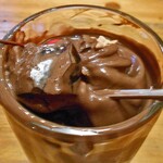 Komeda Kohi Ten - チョコレートソフトクリーム×珈琲ジェリー（食べかけで失礼します）