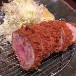 とんかつ檍 銀座8丁目店 - 特ヒレカツ定食/レア肉もこの日は解禁ｗ