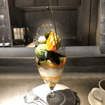 PATISSERIE ASAKO IWAYANAGI - パルフェ ジャポネ 季節の柑橘とともに 3,190円（税込）