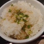 大衆食堂十勝居酒屋一心 - 生卵ご飯