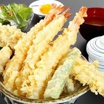 福庵 - メガ天丼