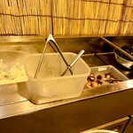 土浦魚市場 - サラダバー的なもの。