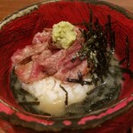 鳥茂 - 和牛炙り茶漬け