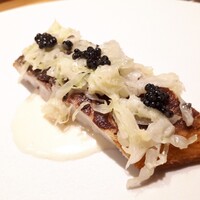 アルゴリズム - 黒鯛ハニーキャベツ　アサリのクリームソース