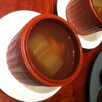萬珍樓 本店 - ふかひれ、国産牛肉と冬瓜の蒸しスープ