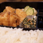 天ぷら こまつ - 幕の内弁当の天ぷら