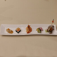 礼華 - 珊瑚コース@4,070円、前菜盛り合わせ