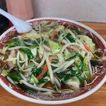 峰来軒 - 野菜ラーメン大盛り　900円