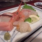 居酒屋　こいさん - とある日の一人用の刺身盛り合わせです