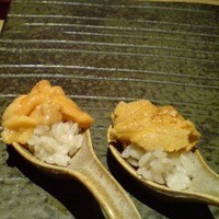 すし天 - うにの食べ比べ