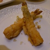 倶楽湾 - 車海老の湯葉巻きあげ　