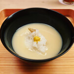 緒方 - 白味噌にチョロリご飯