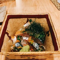 対馬のどぐろとイカ活き造り 博多 魚蔵 都ホテル店 - 