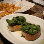 RODEO - くたくた菜の花のブルスケッタ