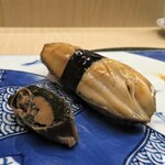 Sushi Mandokoro - 蒸し鮑＆肝
